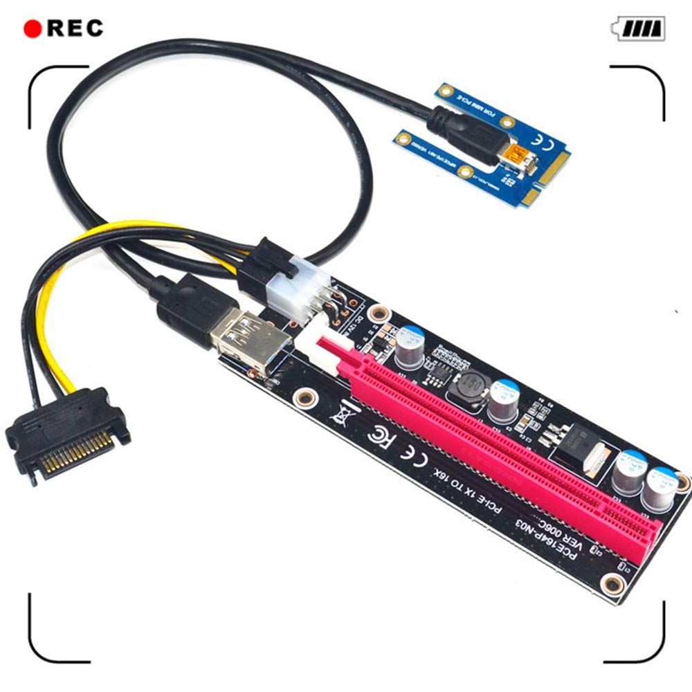 Amazon | Mini PCIe - PCI 16X ライザー ノートパソコン 外付け