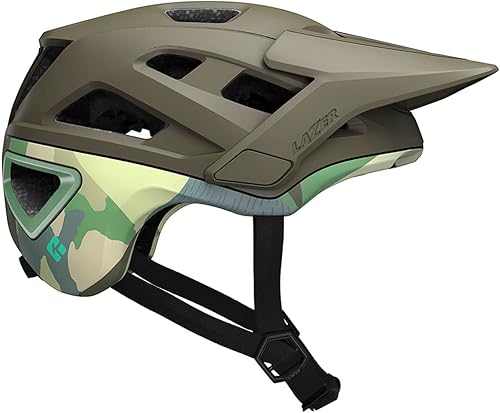 LAZER Jackal KinetiCore Casco de bicicleta de montaña, equipo de ciclismo para adultos, hombres y mujeres, equipo de ciclismo con visera