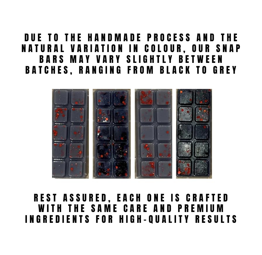 The Marvelous Candle Studio Black Opium Wax Melt Snapbar Clamshell | 100% Vegan Soy Wax | Luxury Long Lasting Melts | Handmade in London - Image 3