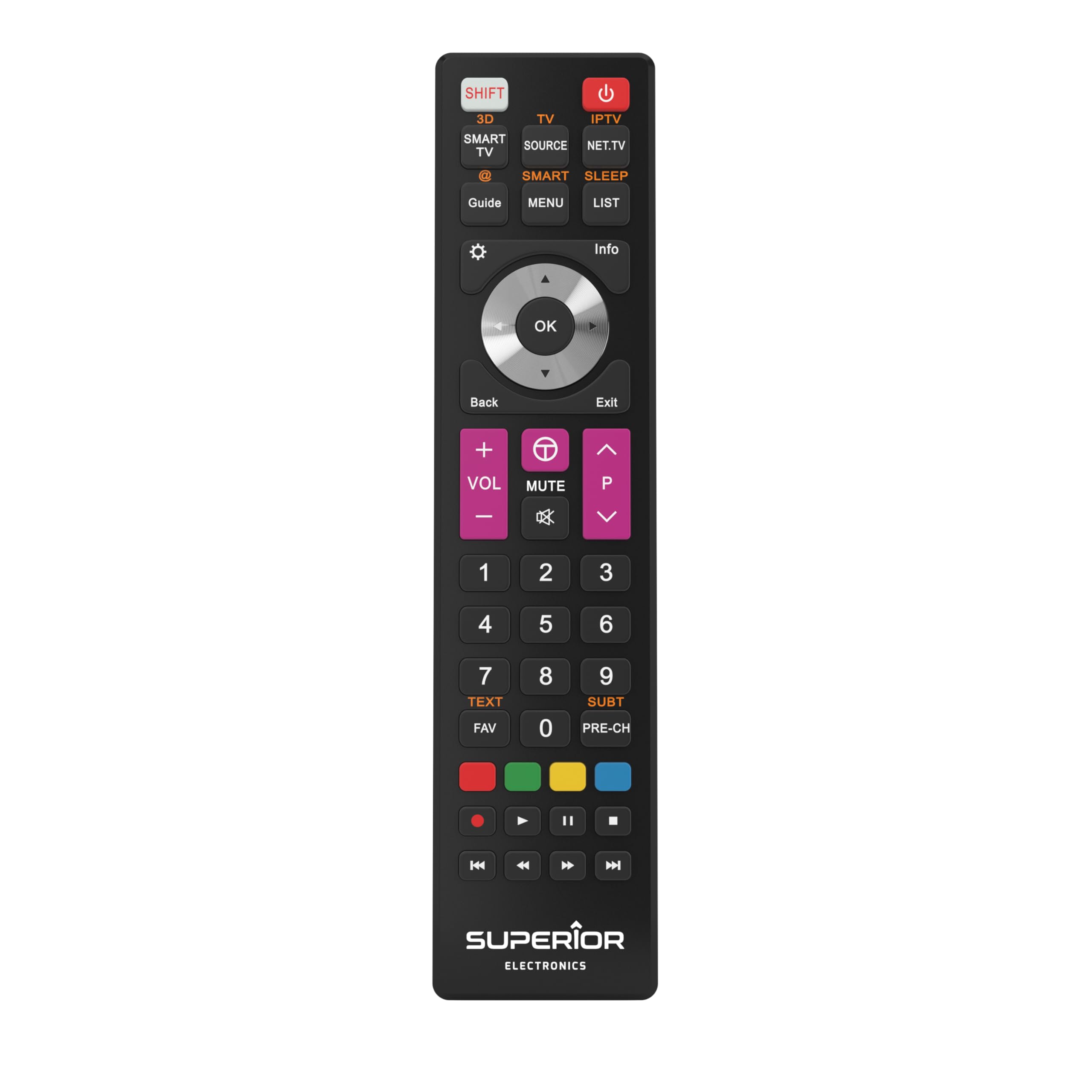 Telecomando Sostitutivo Per Thomson/TCL 26HS3246 E 22HS4246CW | Infrarossi, Pronto All'uso, Tasti Resistenti | Modello REMOtech (non Originale)