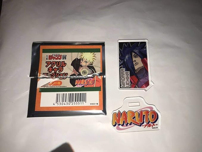 Amazon Co Jp 週刊少年ジャンプ ジャンプ展 Vol 3 限定 Naruto ナルト アクリルキャラコレクション うちはマダラ ホビー 通販