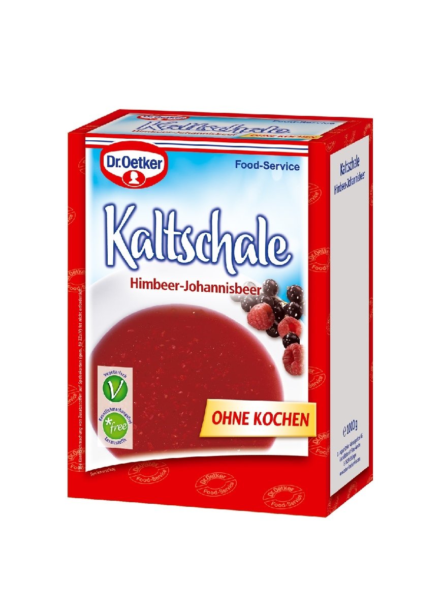 Dr. Oetker Fruchtkaltschale | Himbeer-Johannisbeer 1 kg