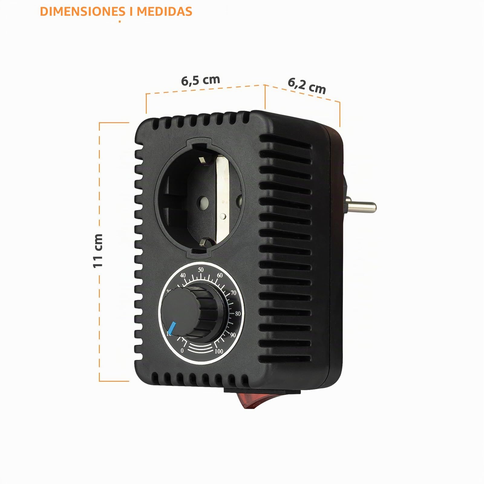 Regulador de potencia 230 V, 2000 W, regulador de alta potencia