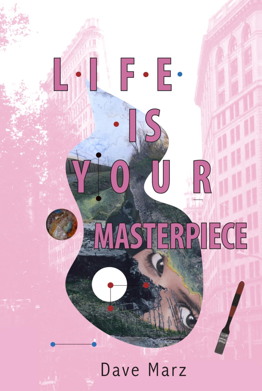 Life Is Your Masterpiece pour un bureau élégant ou un salon chaleureux
