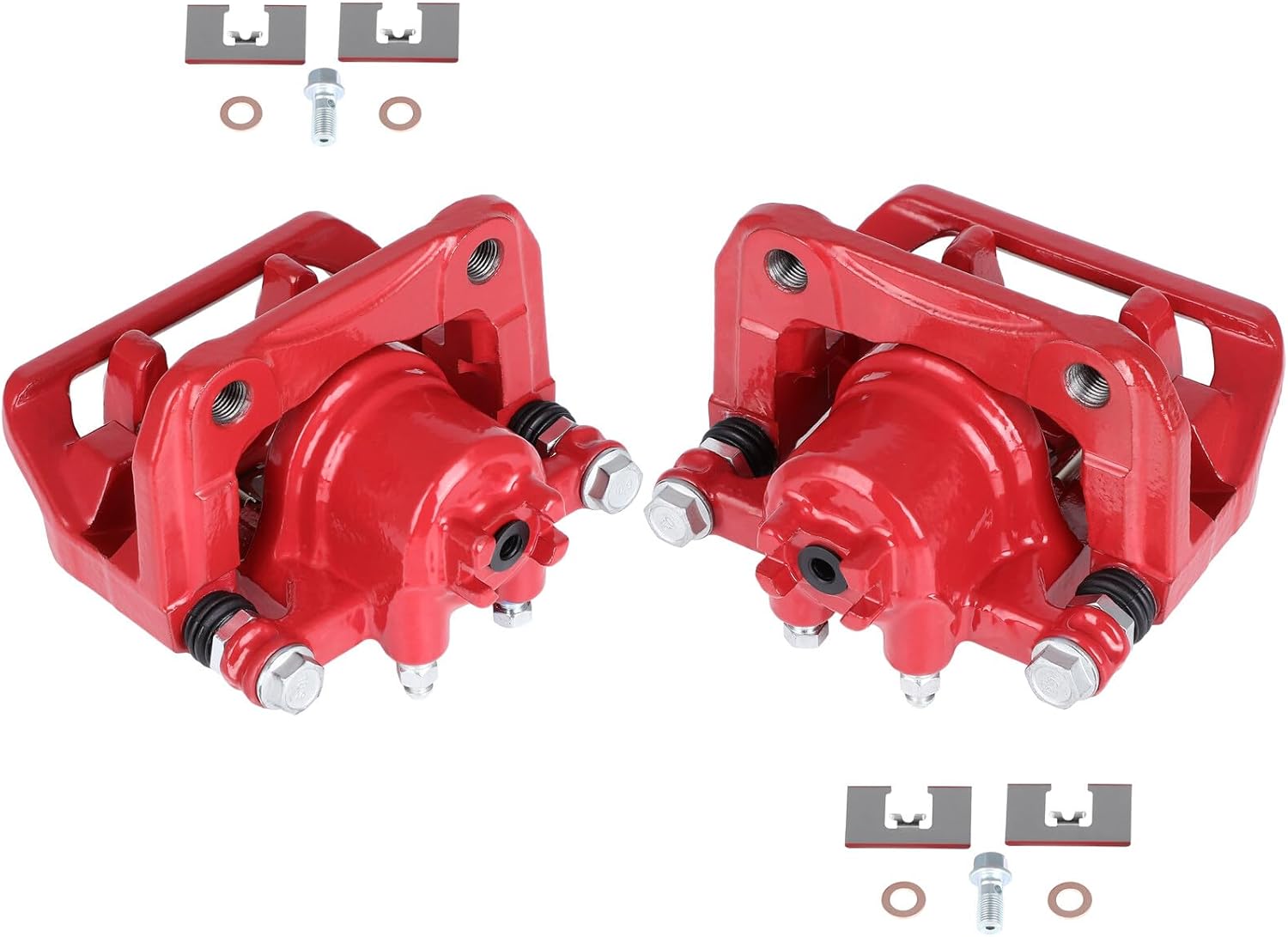 AUTOMUTO Rear Left & Right 19B6886 19B6887 Disc Brake Calipers With Bracket For Acura RDX 2013-2018 For Honda Crosstour 2012-2015 For Honda CR-V 2007-2016