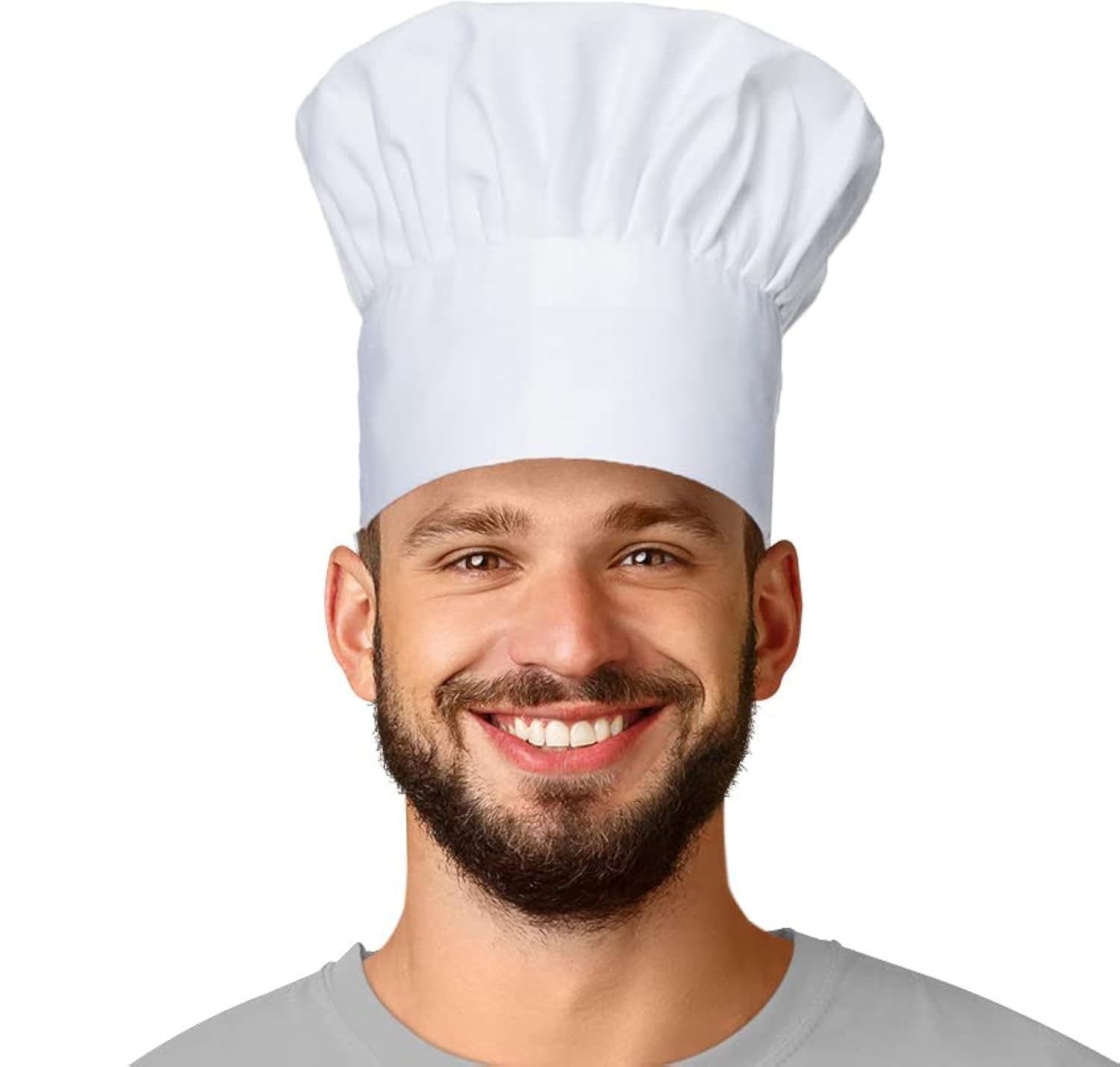 Grembiule Cucina Unisex In Cotone - Confezione Da 2, Regolabile, Bianco - Foto 8