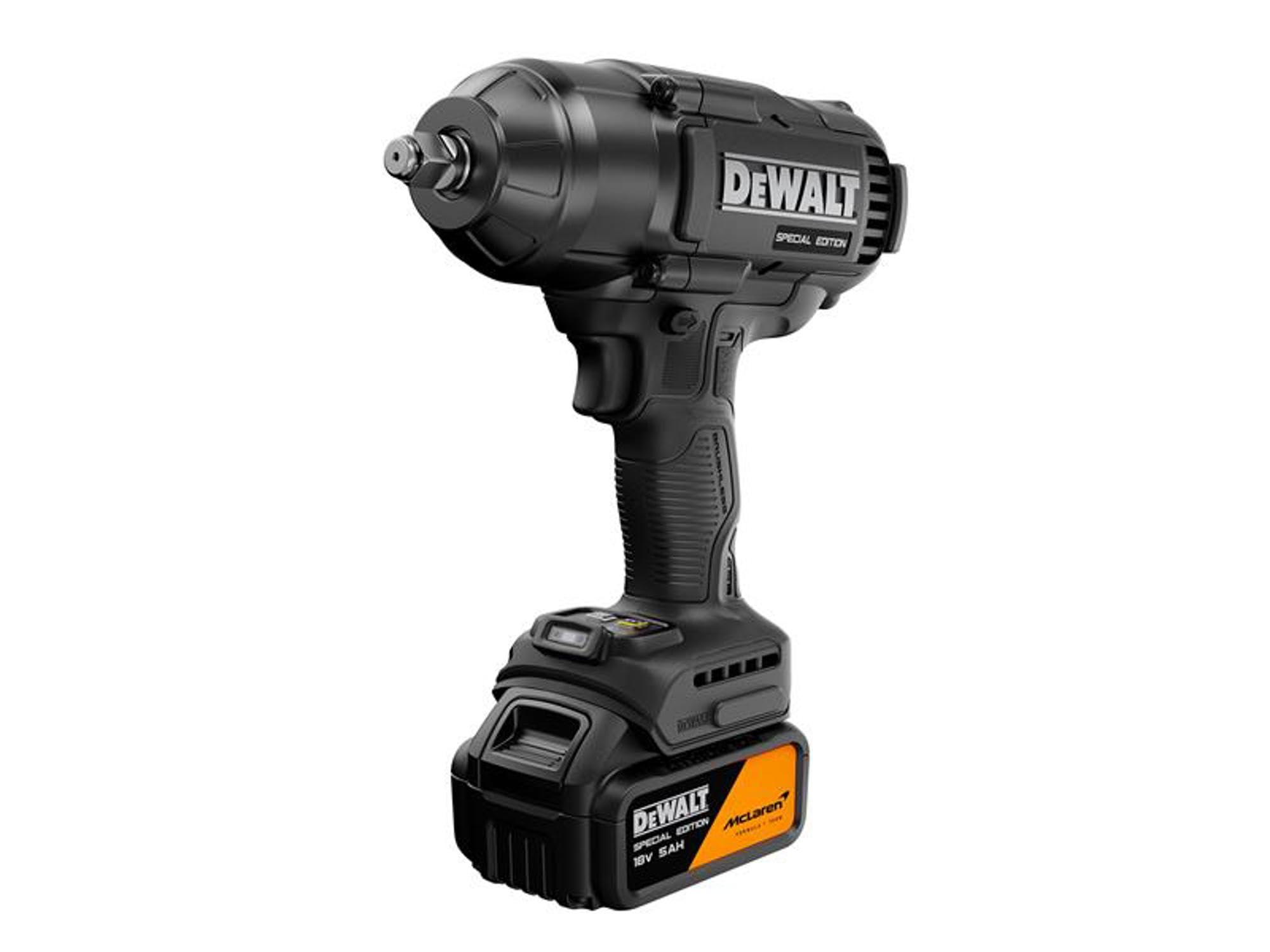 Dewalt X Mclaren F1 Special Edition Xr Brushless Impact Wrench Kit (1X 5Ah) 18V Dcf99mp1t 5054905332990