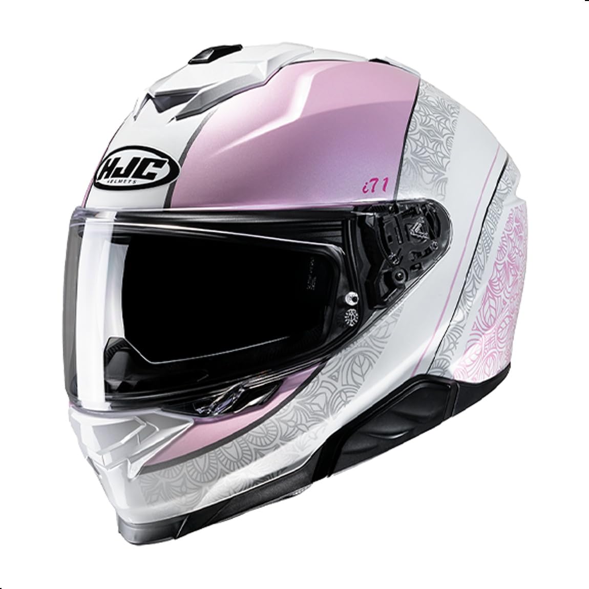 Amazon.com: HJC i71 Sera Full Face Motorcycle Helmet with HJ-38