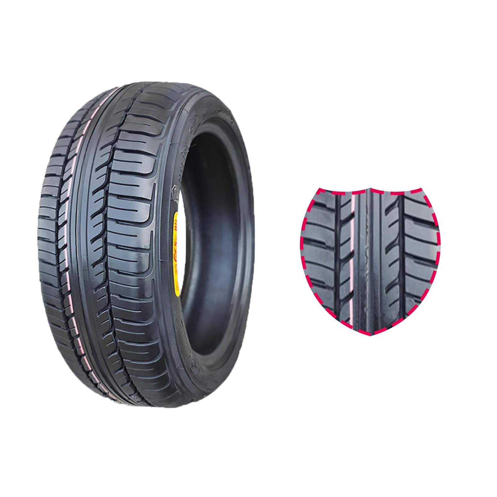 125/65-12 Bezdętkowy Opona Pojazdów Wolnobieżnych 125/65/12 z Profilem Wysokiej Nośności dla Felg 12 Cali z 125 65 12 51J Miasto