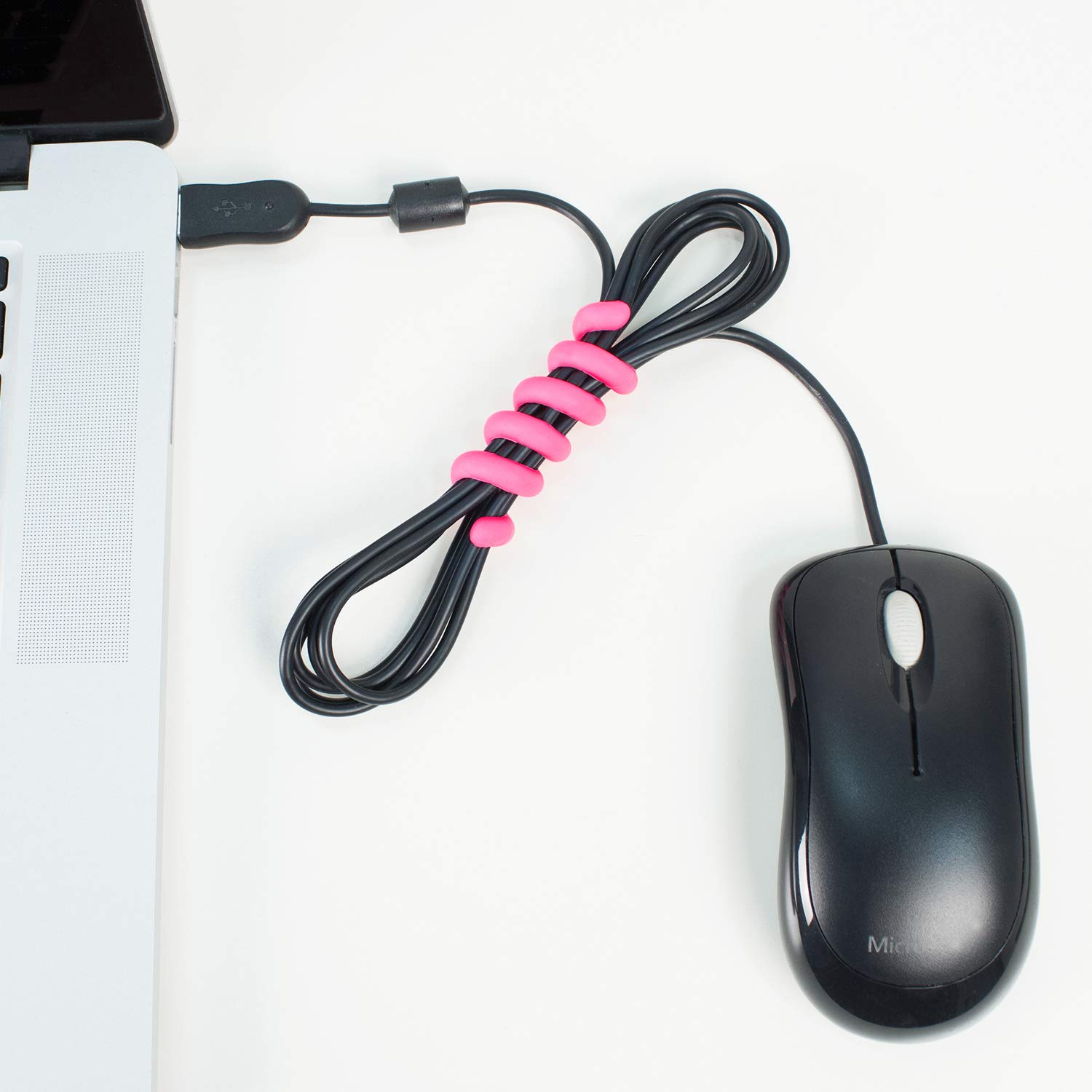 Cord Management & Cable Organizer - Cable Candy - Small Snake Color Mix