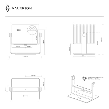 【新品未開封】プロジェクターValerion用デスクトップジンバルスタンド Amazon.co.jp: Valerion VisionMasterおよびStreamMaster