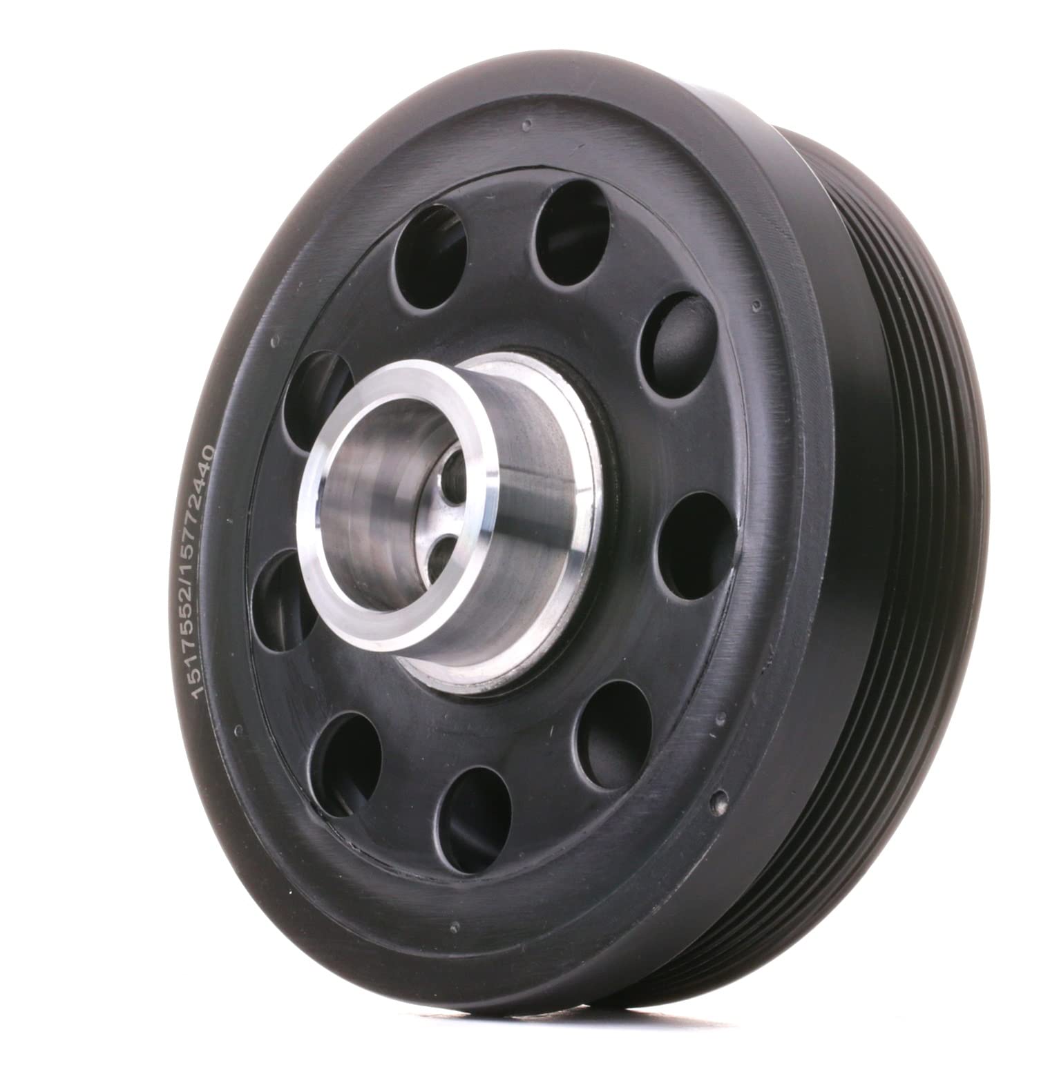 RIDEX 3213B0177 Puleggia cinghia albero a gomiti senza accessori Compatibilità con BMW 3 Sedan E90