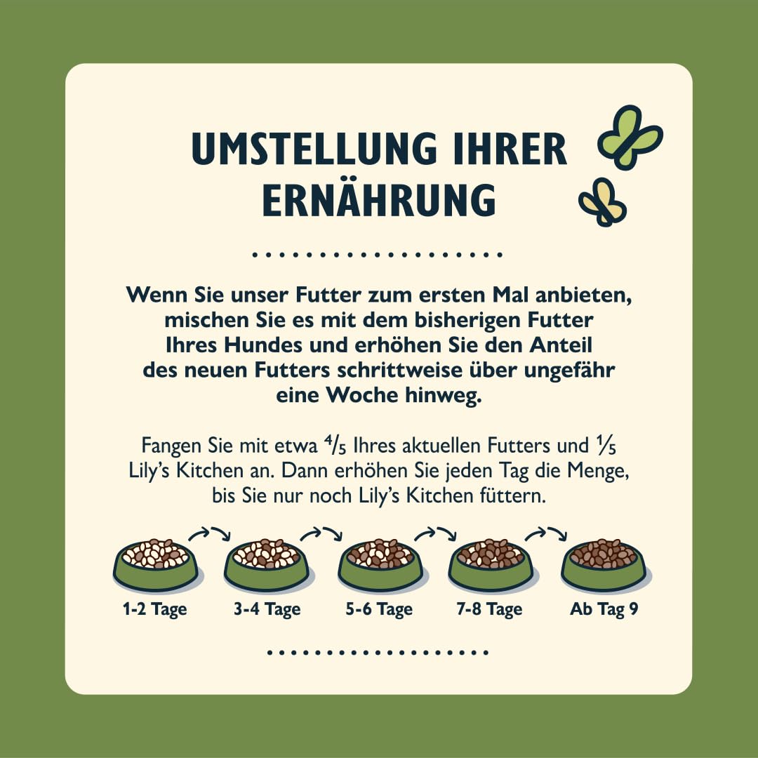 Lily's Kitchen Mit natürlichen Zutaten hergestellt Trockenfutter für ausgewachsene Hunde Hundefutter Bio Huhn-Auflauf Ausgewogene Ernährung 7kg Beutel