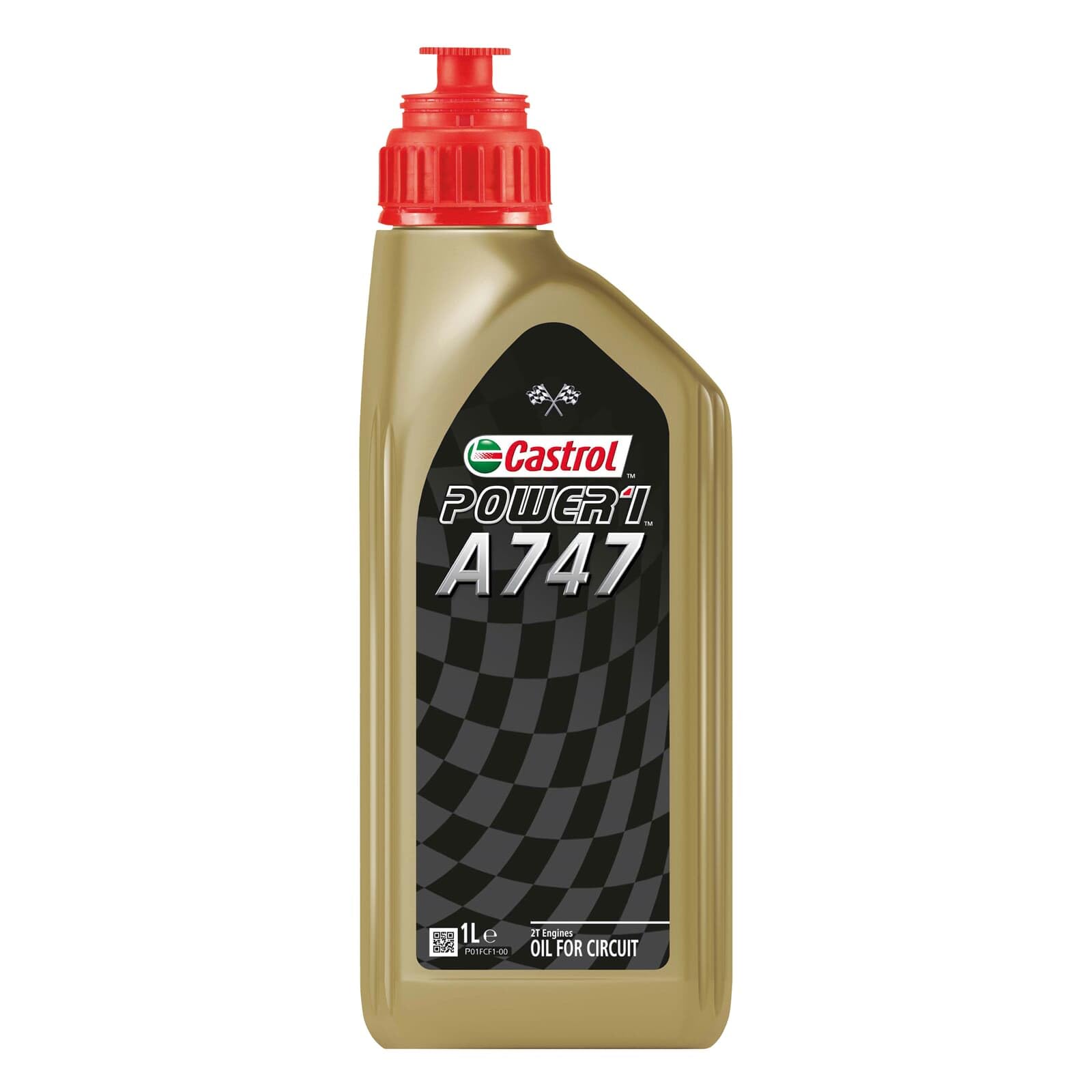 BandelOne enthält 5x1L Power 1 A747 Motoröl 2 Takt Hochleistungsöl Rennsport+Rizinusanteil