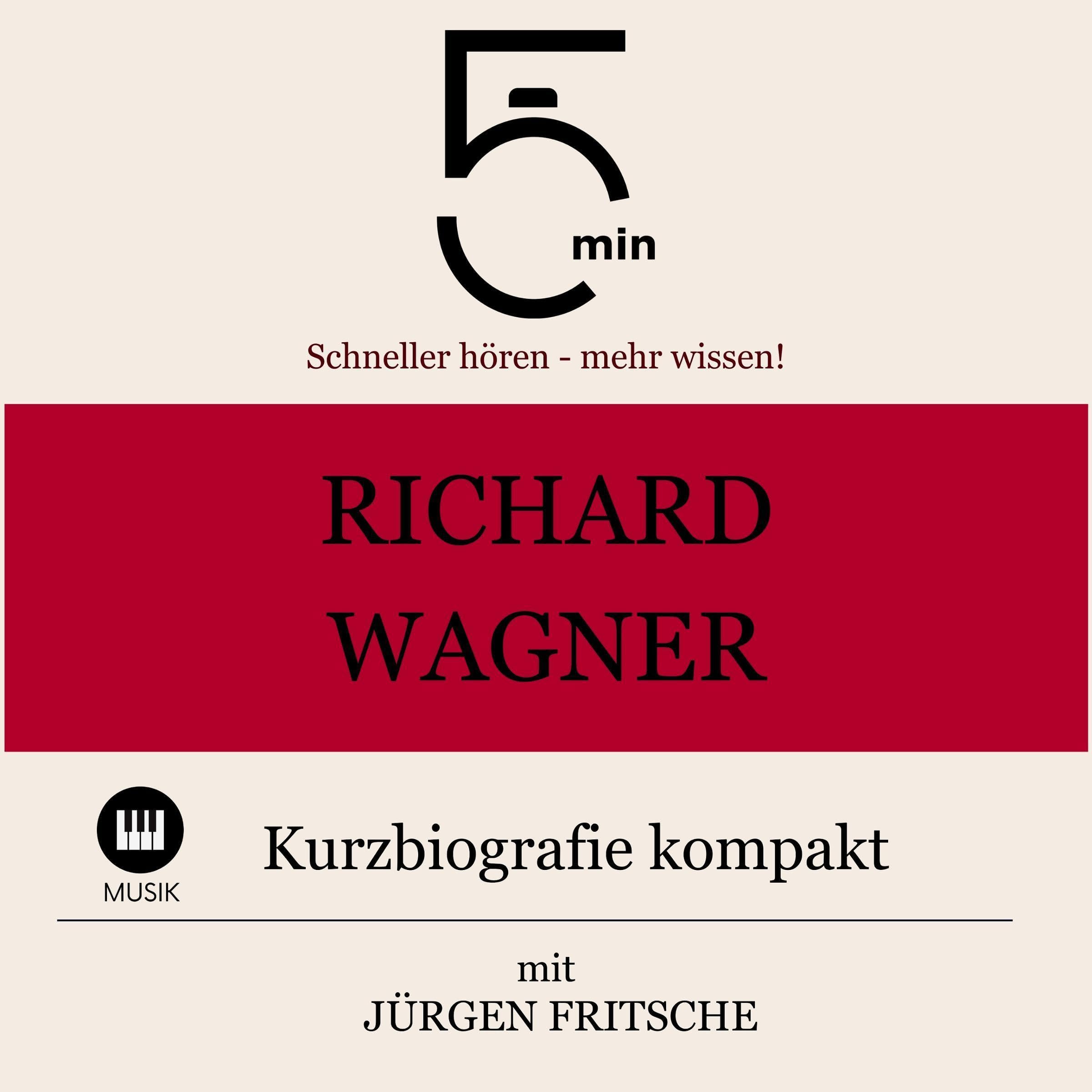 Cover art for Richard Wagner - Kurzbiografie kompakt