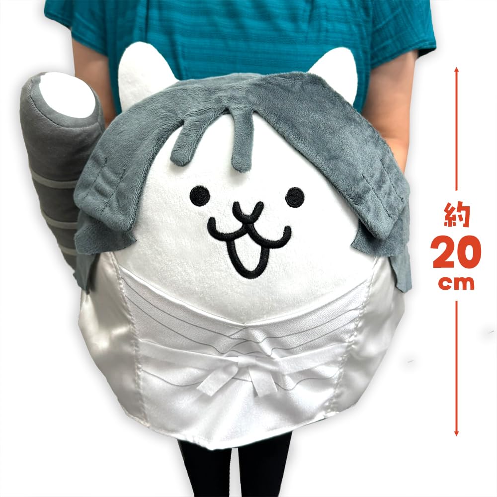 新品 タグあり にゃんこ大戦争 被れるネコぬいぐるみ ウルトラソウルズ 11個 にゃんこ大戦争 ウルトラソウルズBIGぬいぐるみ(うらしまタロウ