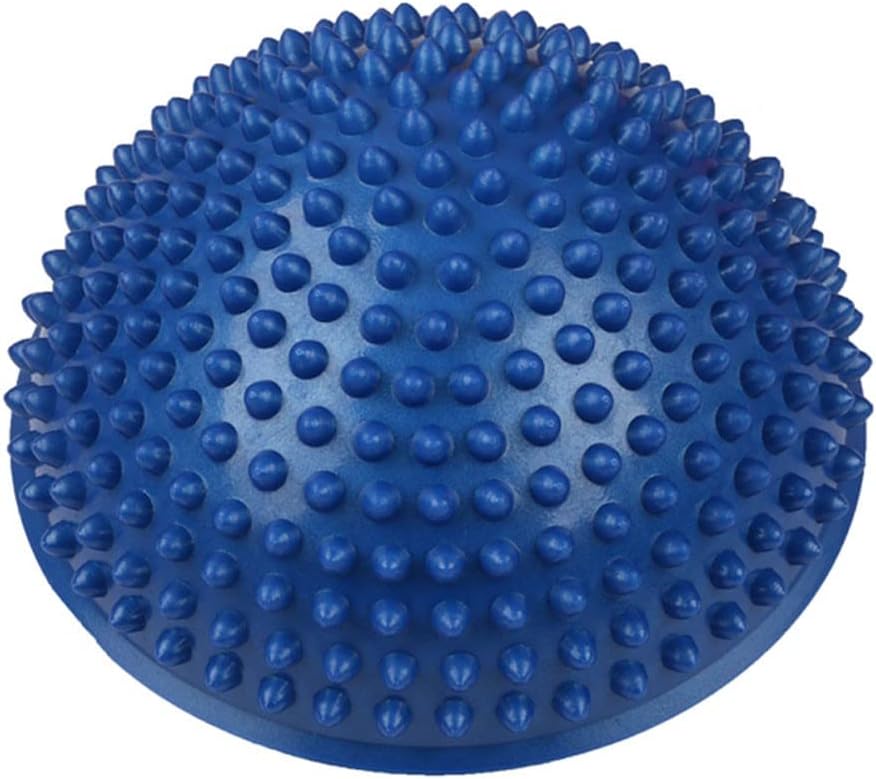 Half Circular Massage Yoga Ball Dorian Ball Sensory Trainer Thick Half Round Foot Massage Ball Massage Dot Wave Speed Ball Yoga Hemispherical Blue