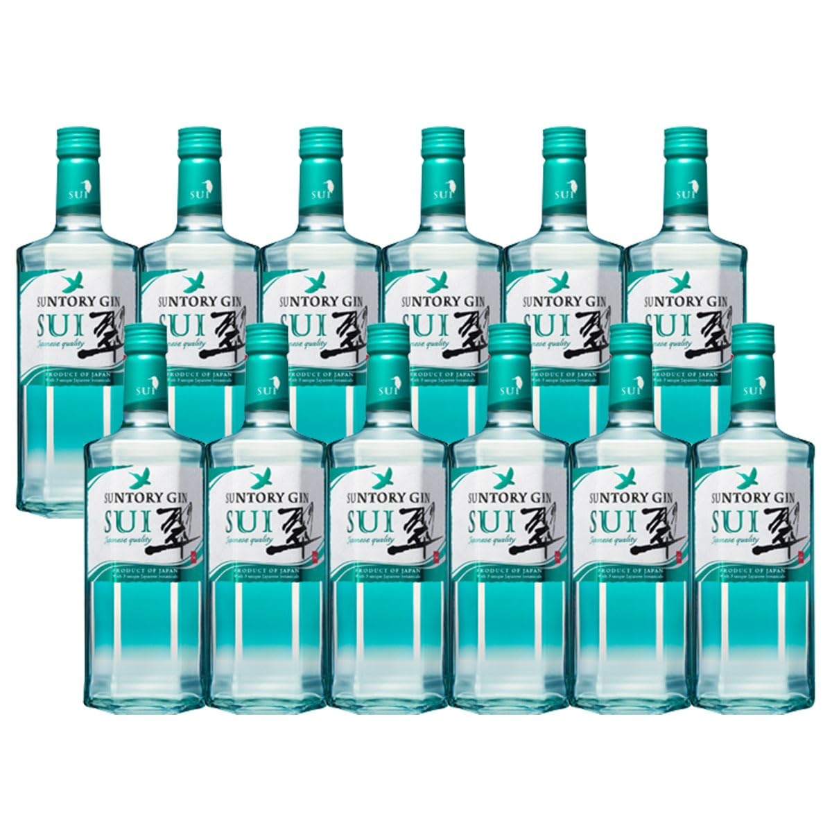 サントリー - サントリー　ジャパニーズジン　翠(すい) 700ml 12本 1ケース SUNTORY ジン サントリー ジャパニーズジン 翠（SUI） 40度