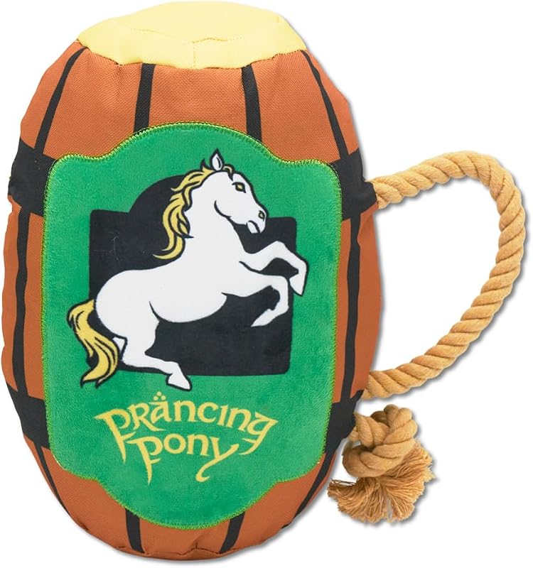 Brinquedo de Pelúcia para Cães com Apito Buckle-Down The Lord of the Rings Prancing Pony Pint Mug 16,51 x 20,32 x 27,94 cm