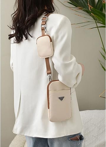 Miniatura 2 de Valentoria Bolso cruzado pequeño para teléfono celular, cartera de mensajero de viaje para mujer, bolsa deportiva casual con cremallera