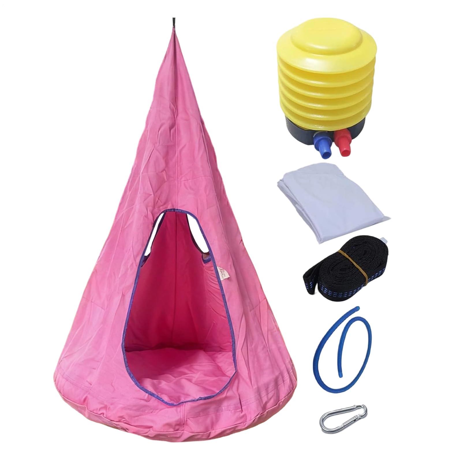 Hamaca Pod Infantil con Cojín y Soporte 150kg