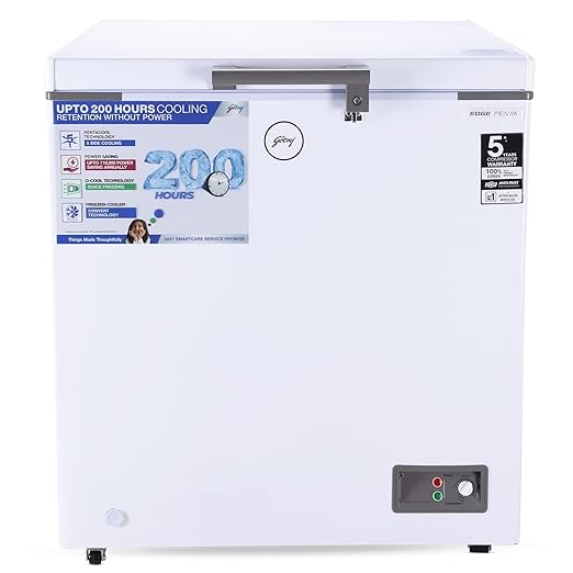 Godrej 200 L Single Door Convertible Deep Freezer (DH EPenta 225B 21