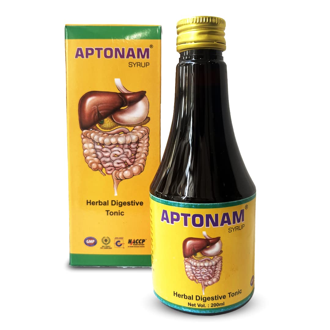 Herbal Digestive Syrup | 200 ml | Helps with hyper acidity, loss of appetite, indigestion, constipation and Irritable bowel syndrome | Pamol Herbals