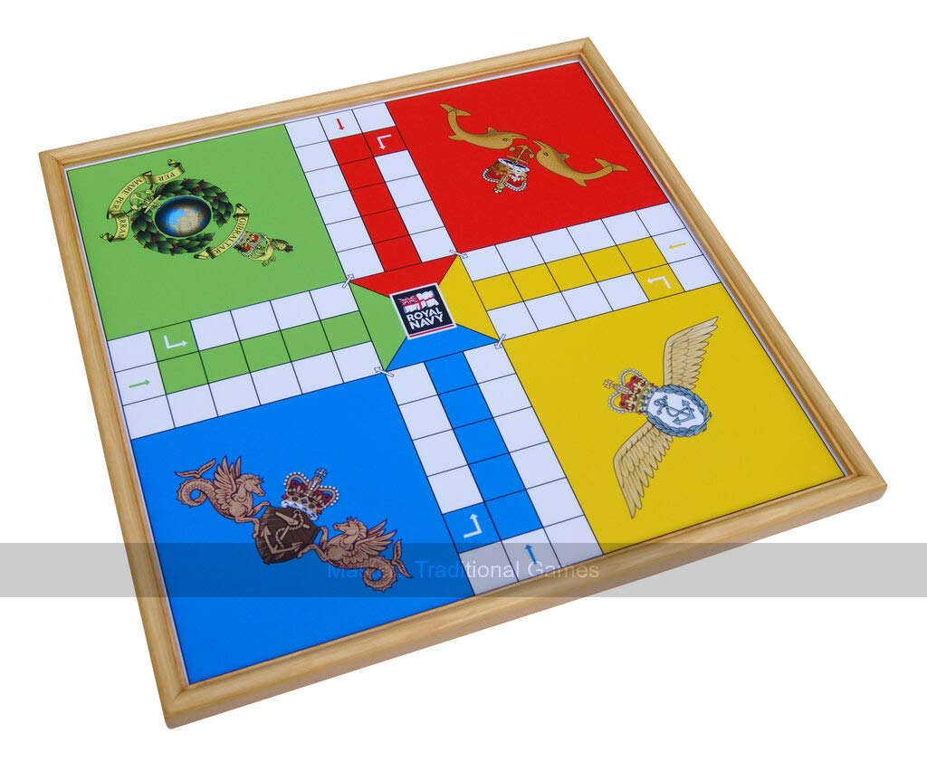 Wooden Uckers Game - Royal Navy Edition, One Colour, Large - Image 2