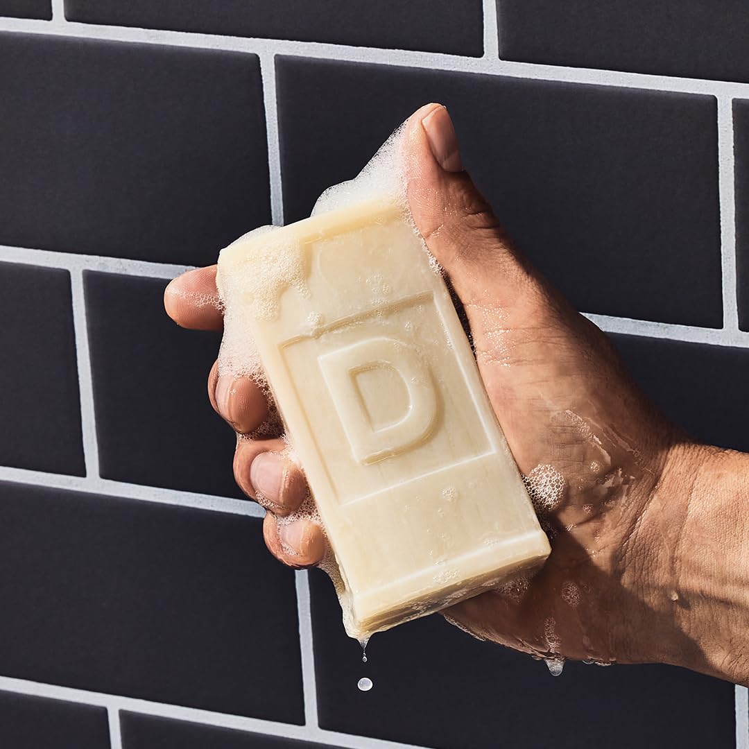 Duke Cannon Soft Side Hydrating Brick of Soap – Men’s Moisturizing Bar with Aloe & Shea Butter, Black Tea & Sandalwood Scent, 6 oz. (4 Pack)