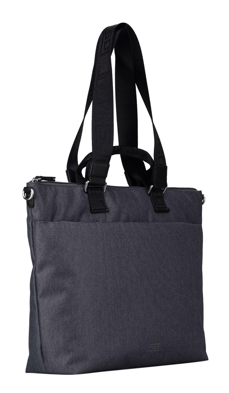 Jost Torba biurowa Torba na zakupy z kieszenią na laptopa Bergen Business Shopper Dark Grey ciemnoszara