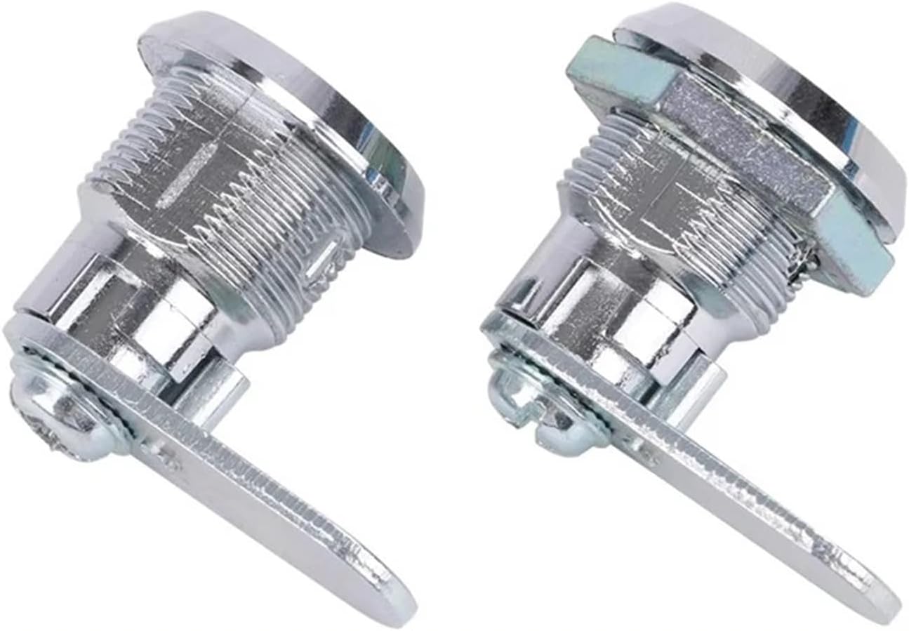 Zinc Alloy Triangular Cylinder Cam Lock Electrial Cabinet with Key 1Pcs