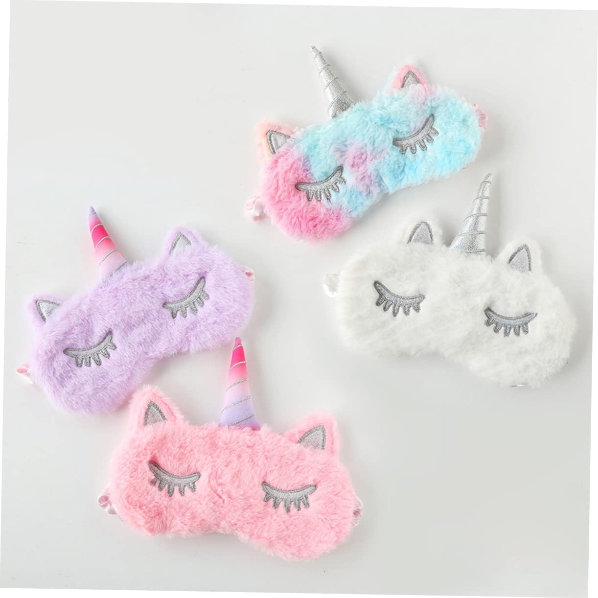 ユニコーンアイマスク 3個セット plusnao アイマスク 安眠グッズ