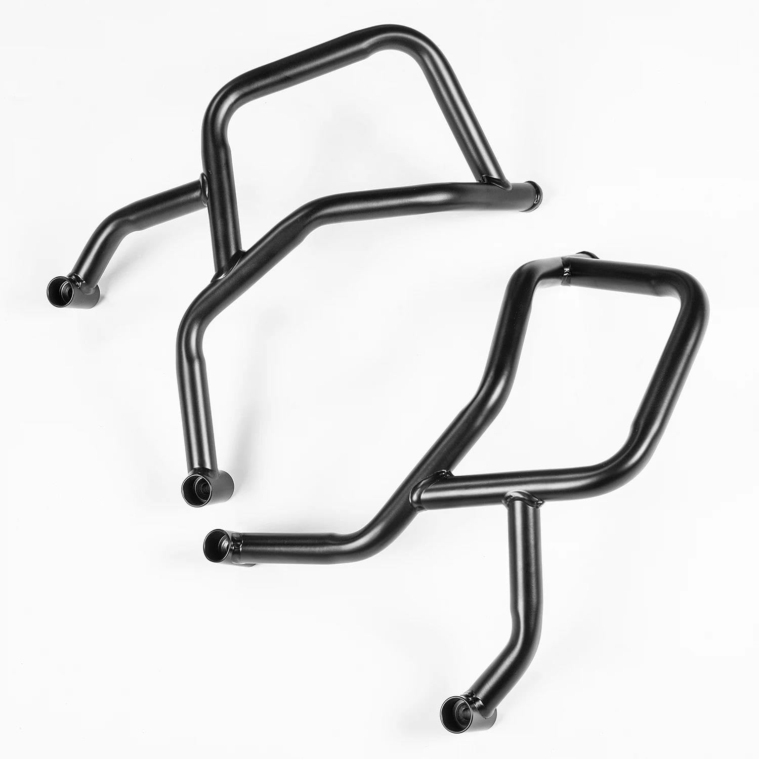 Protector Motocicleta Protector Parachoques Marco Motor Protector Contra Caídas Barra Parachoques Carretera Para 800MT 2021-2023 Defensa Protector Motor(Negro)