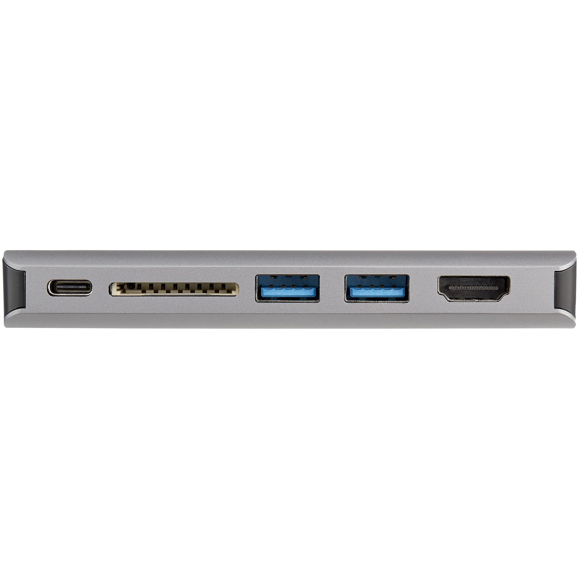 StarTech Dock voyage USB-C 8-en-1, HDMI 4K ou VGA, 100W PD, SD, GbE, Audio