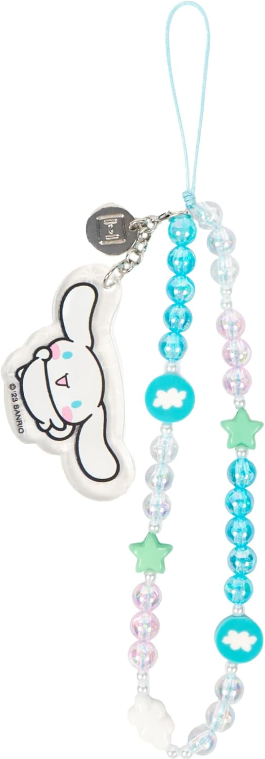 iFace Hello Kitty and Friends Beaded Wristlet Universal Phone Charm Strap - Cute Wrist Chain Lanyard Aesthetic Decor Strap for Cell Phone Camera Keys AirPods Keychains