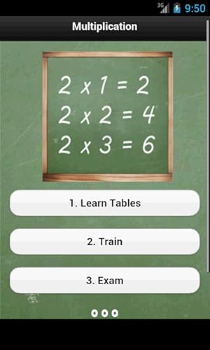 Multiplication Table