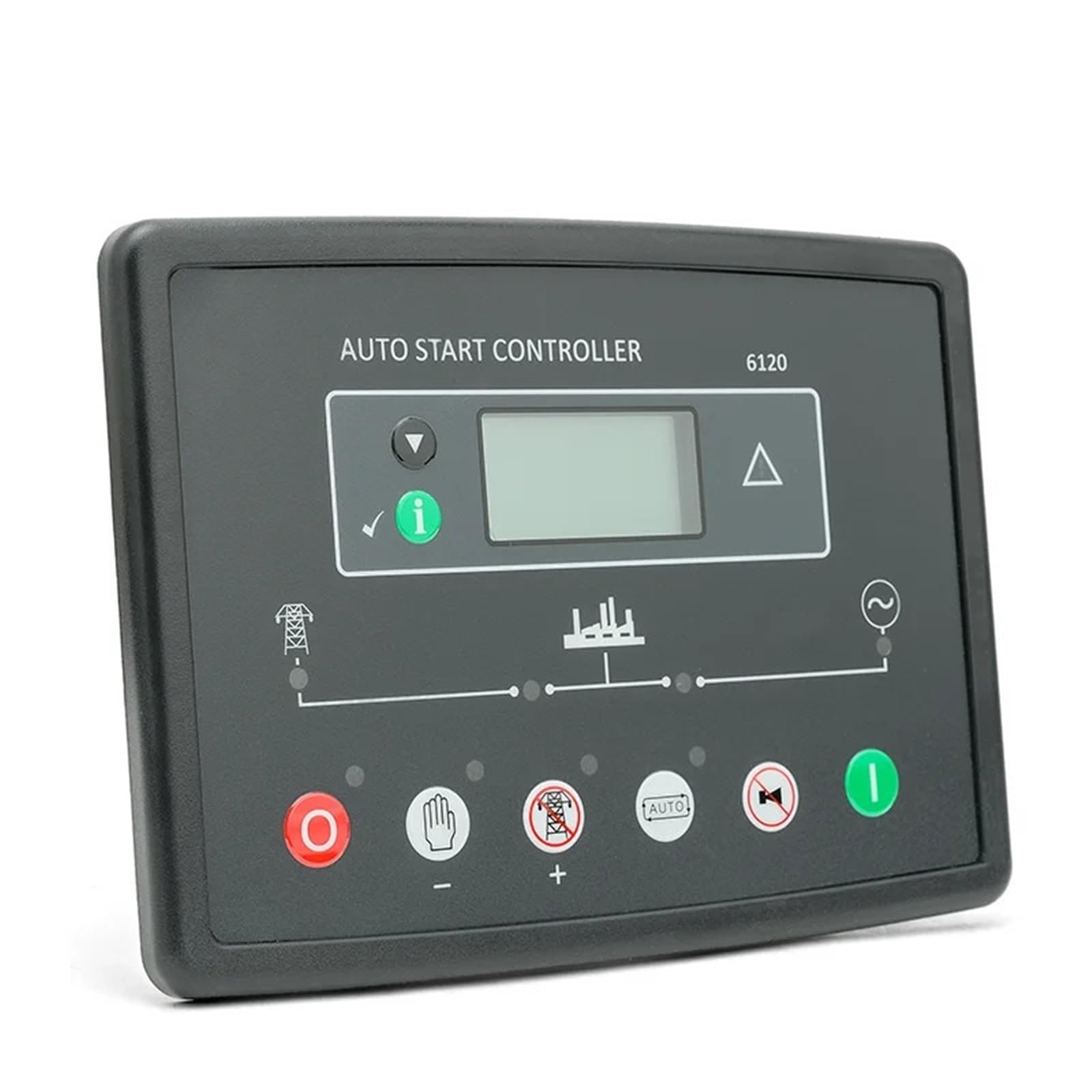 Kontroler generatora DSE6110, automatyczny start, panel sterowania generatora, pilot, 1 sztuka (6120)