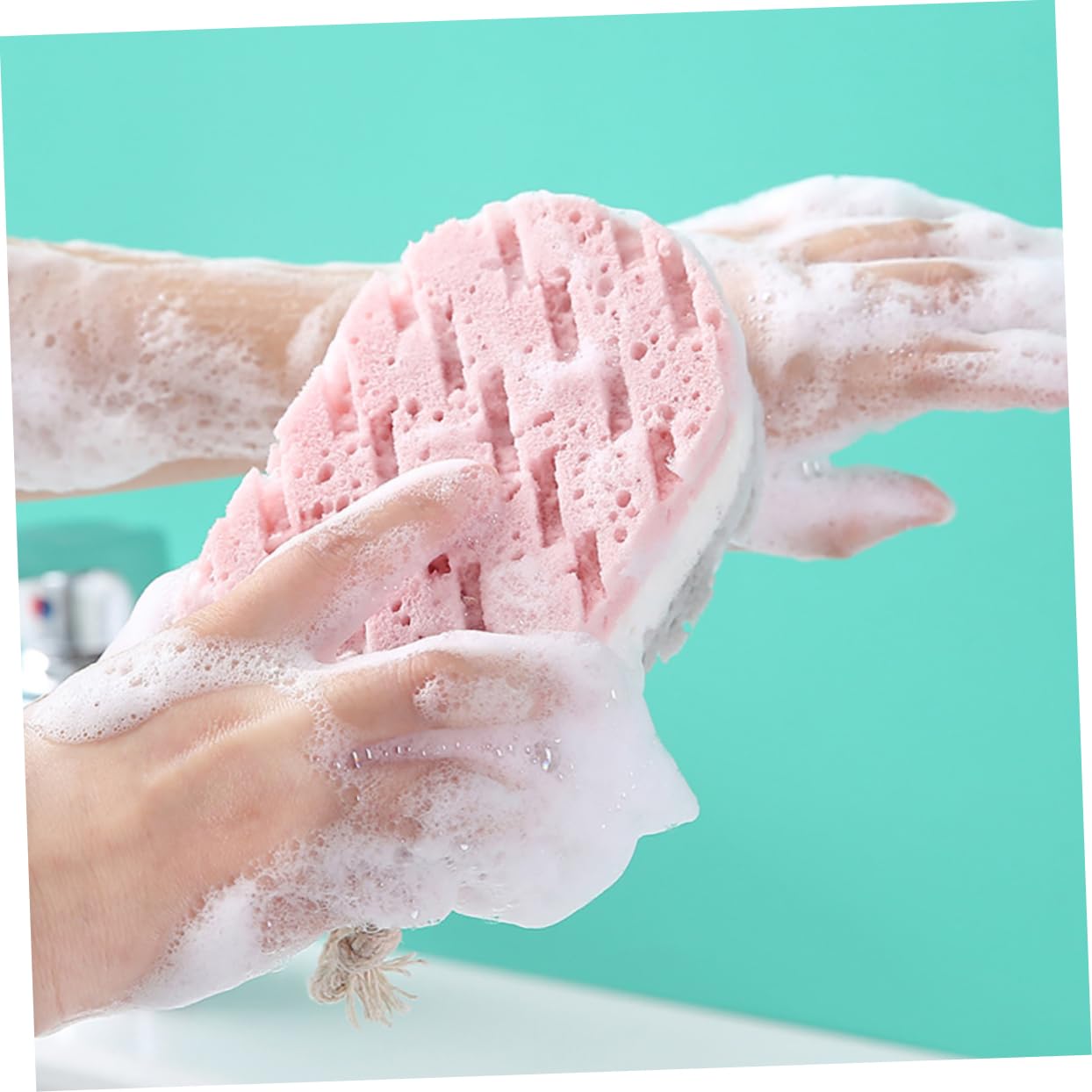 Angoily 18piezas Esponjas De Baño Exfoliantes Para Adultos Esponjas De Limpieza Suaves y Absorbentes Aleatorios