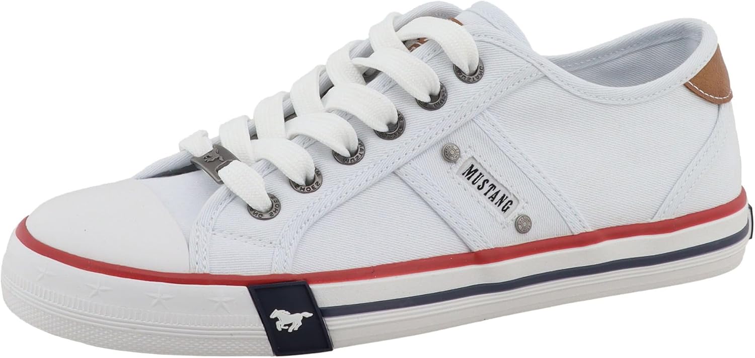 MUSTANG Damen Low-Top Sneaker, Frauen Halbschuhe