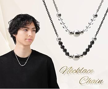 Amazon.co.jp: ファイテン(phiten) ネックレス チェーン オニキス