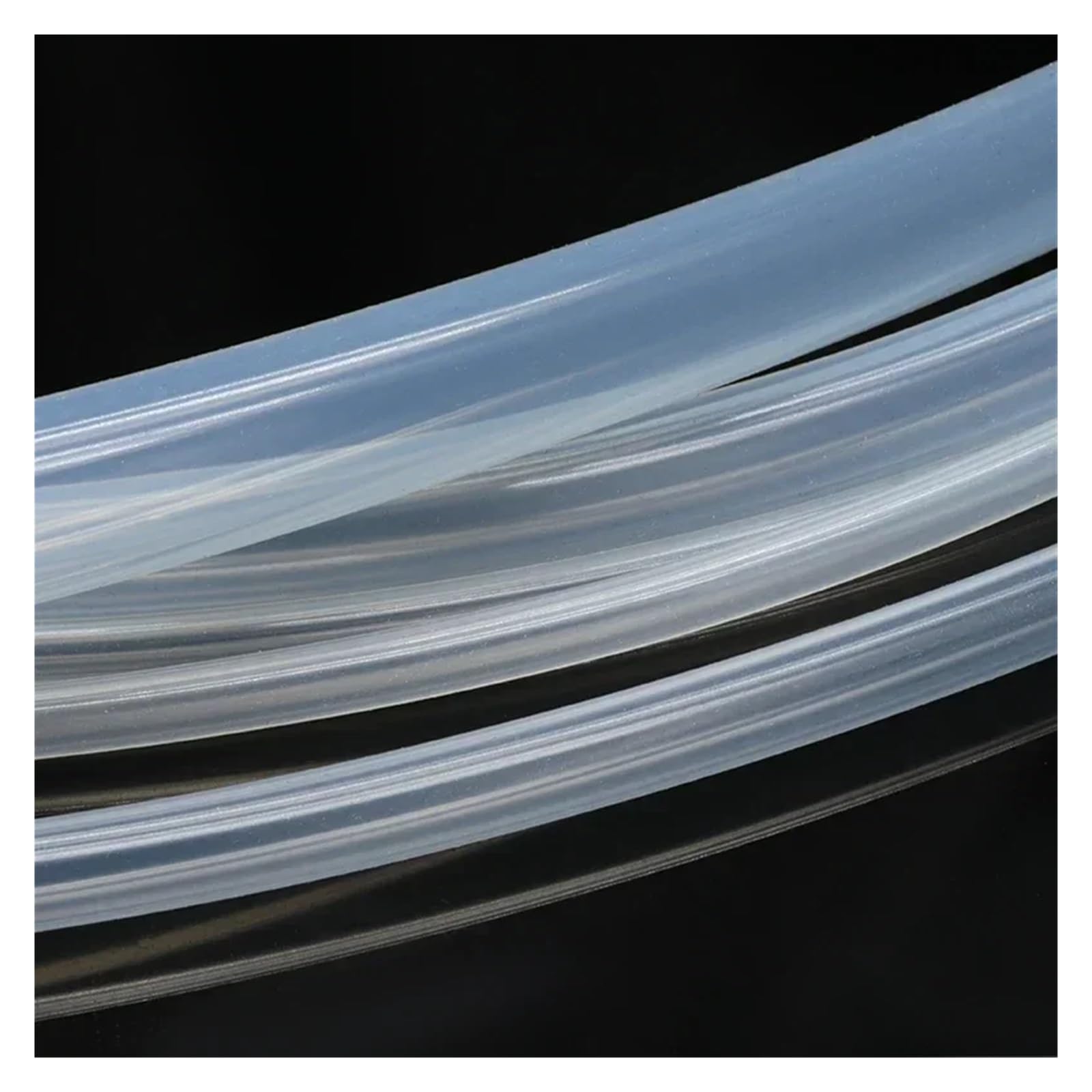 Manguera de silicona transparente de 1/5 m con diámetro interior de 0,5, 1, 2, 3, 4, 5, 6, 7, 8, 9, 10 y 12 mm y diámetro exterior flexible.(5 METERS_ID 12MM X 18MM OD)