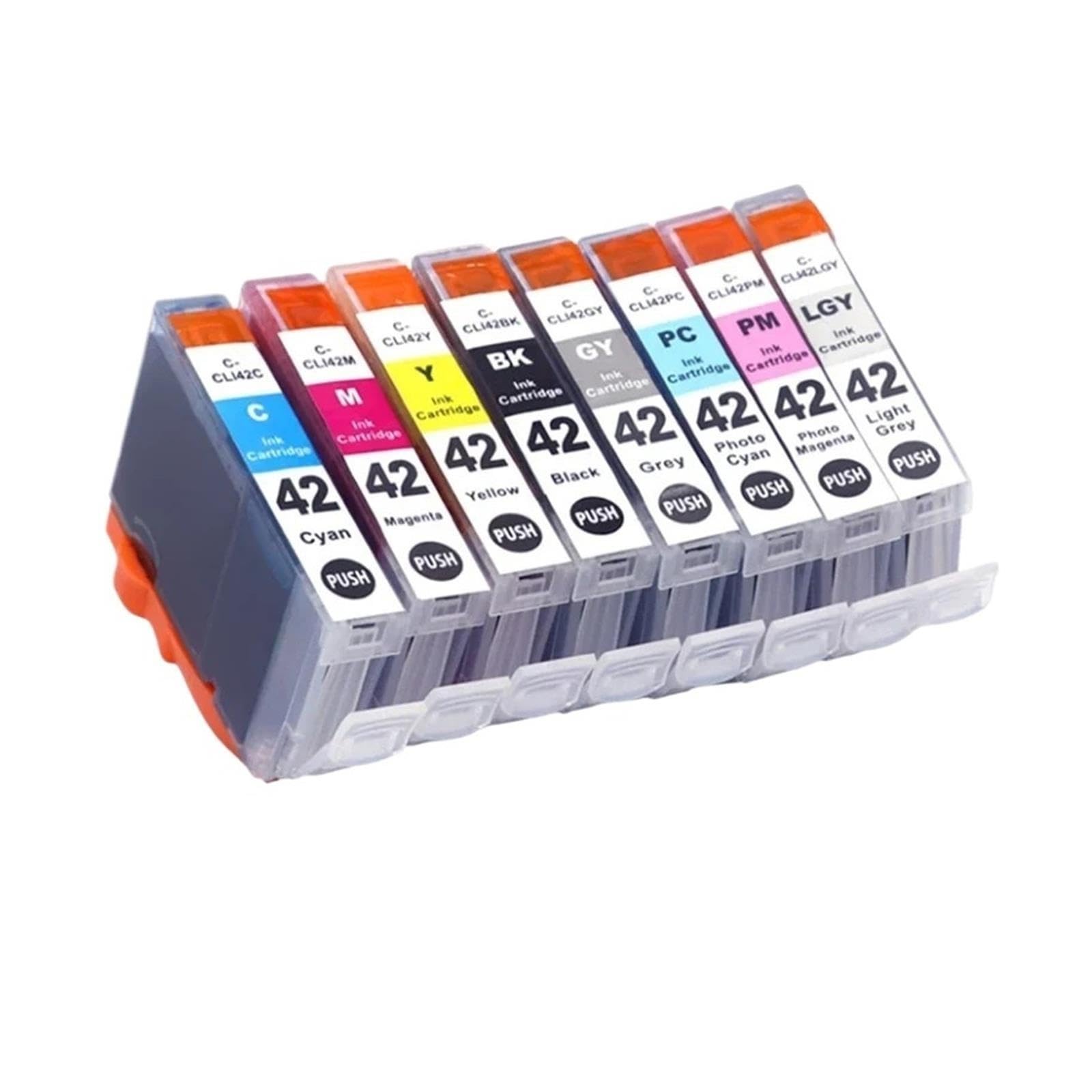8 Cartuchos de Tinta CLI-42 compatibles con Canon PIXMA PRO-100