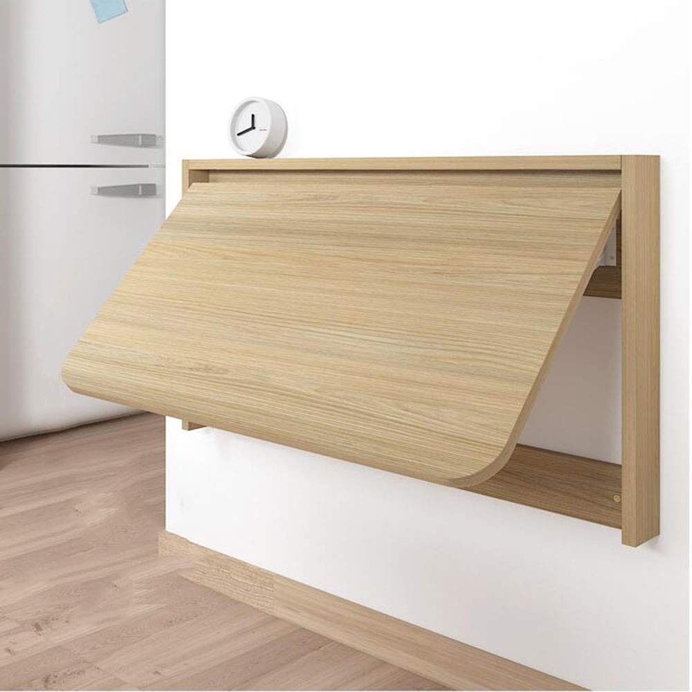 Tavolo Pieghevole A Muro In Acciaio Inox 304 - 80x40cm, Portata 75kg - Per Cucina, Ufficio, Balcone - Foto 5