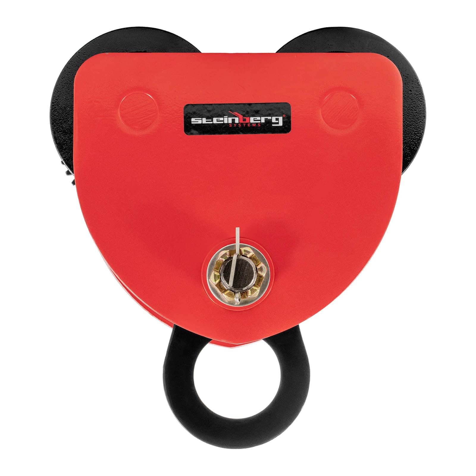 Steinberg Systems SBS-RT-5000C Chariot pour palan Chariot pont roulant Chariot porte-palan 5 000 kg Largeur De Fer De 60-110 mm