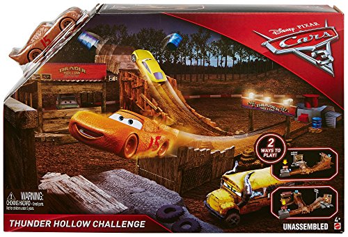 Disney Pixar Cars 3: Thunder Hollow Challenge Playset #TOP4
