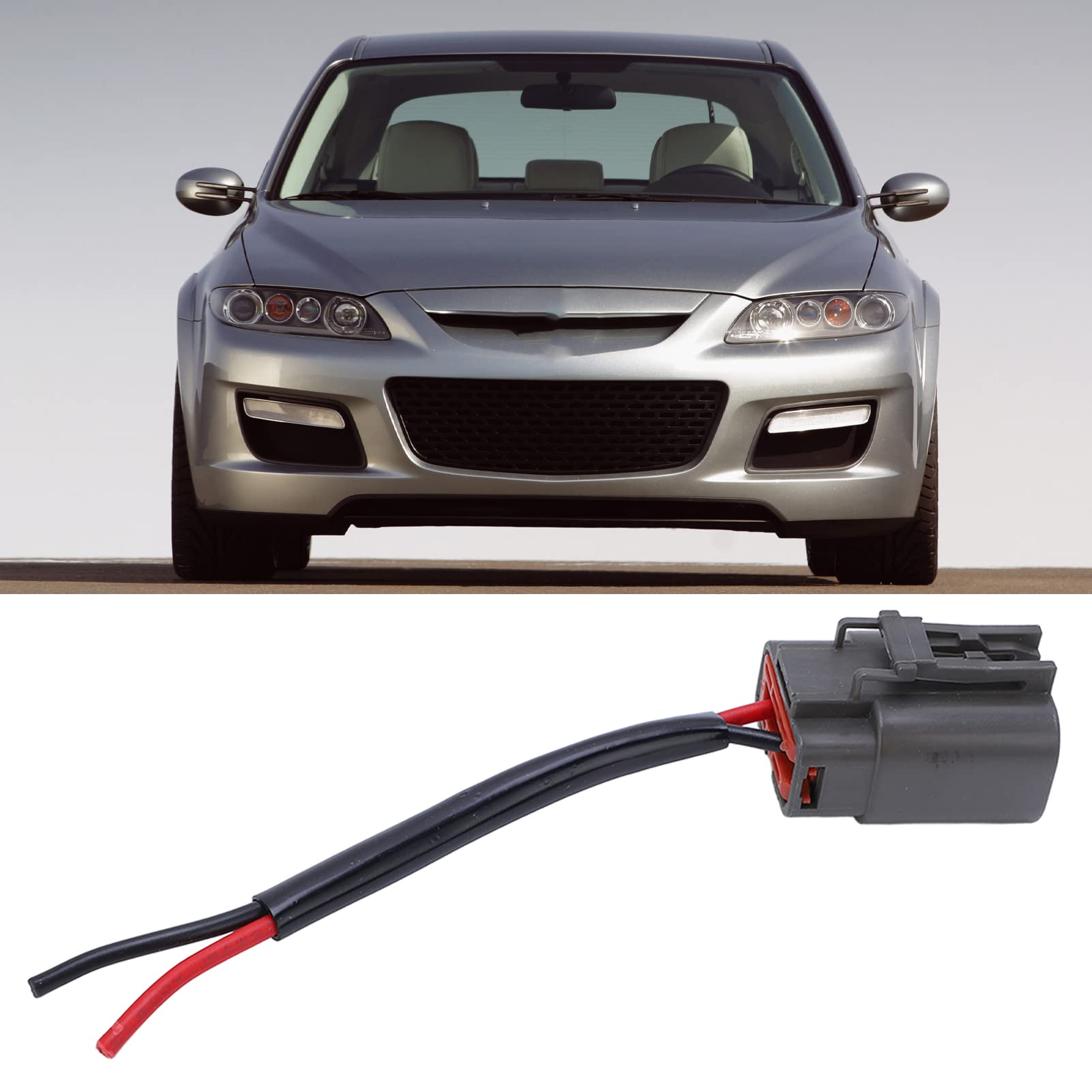 Conector Pigtail De 2 Pines Para Alternador De Mazda MPV, 6 Y Otros - Repuesto De Arnés De Reparación