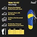 Insole for Kids Arch Support, Pada Insole for Children Shoe, Pre-Customized Orthotics Insoles for Growing Feet and Arch Support (P2419) (XL) gallery image