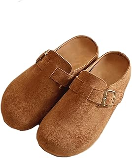 [LECMT] オフィス ミュール 走れるパンプス かかとなし かわいい レディース 軽量 おしゃれ ローヒール 通勤 通学 シンプル 美脚 ローファー スリッパ つっかけ ラウンドトゥ 防滑 歩きやすい サボ 快適 カジュアル