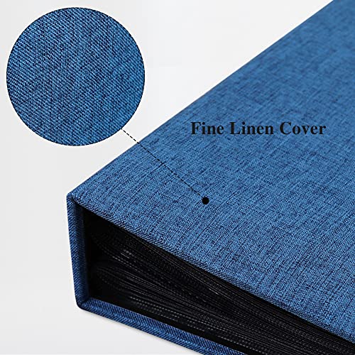 Vienrose Fotoalbum, traditionell, 10 x 15 cm, 300 Hüllen, Leineneinband, großes Format, für Familie, Baby, Hochzeit