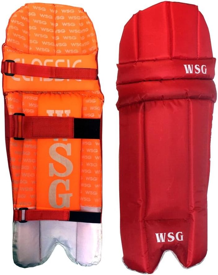 Wsg Classic Cricket Batting Legguard Red